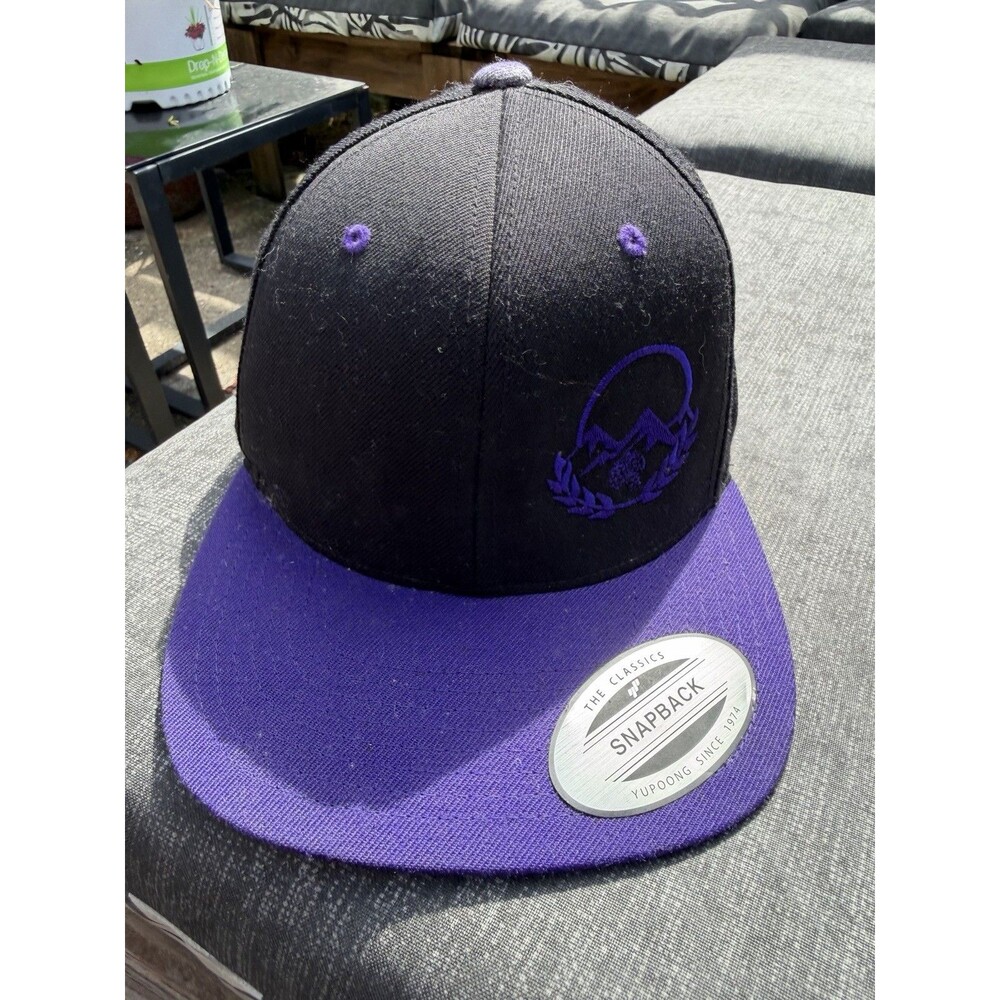 Denver Beer Company SnapBack Black Purple Hat Cap